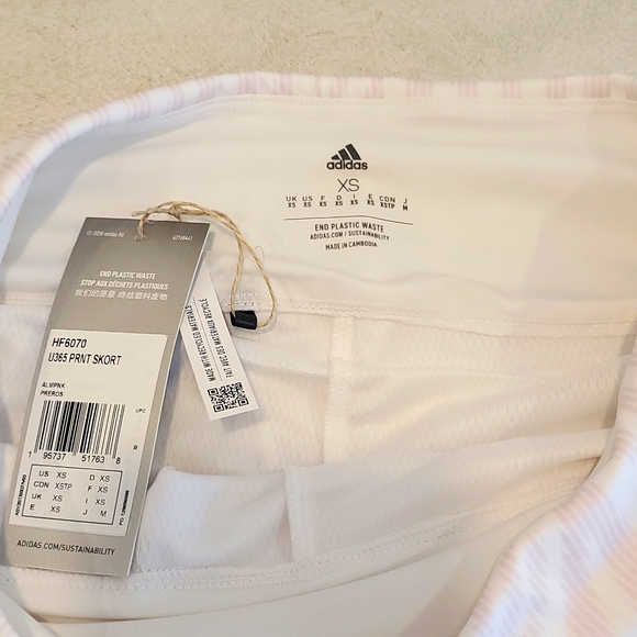 SO Online Adidas ULTIMATE365 PRINTED SKORT Size XS - Picture 4 of 9